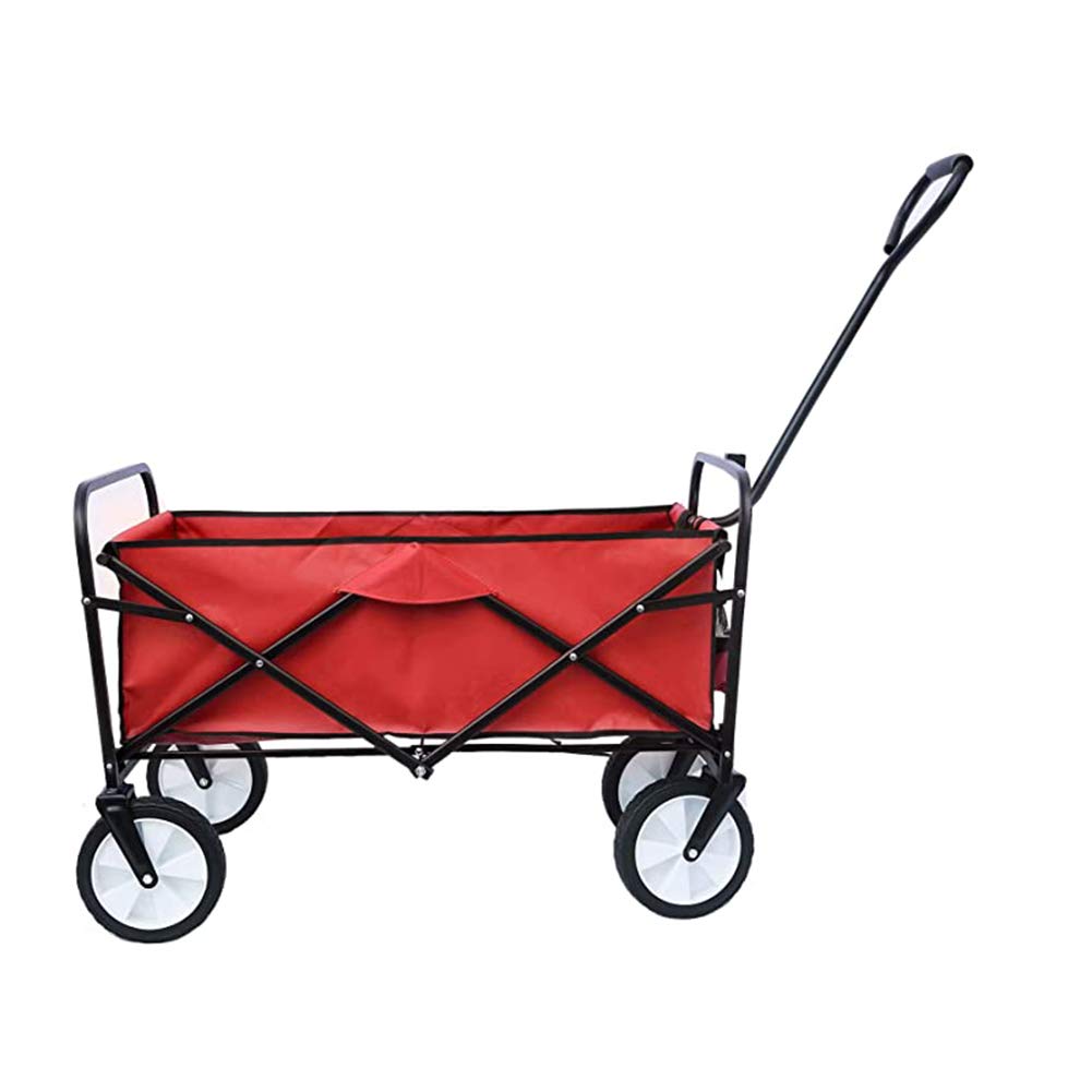 Chariot utilitaire extérieur pliable pour camping, pique-nique et grand jardin
