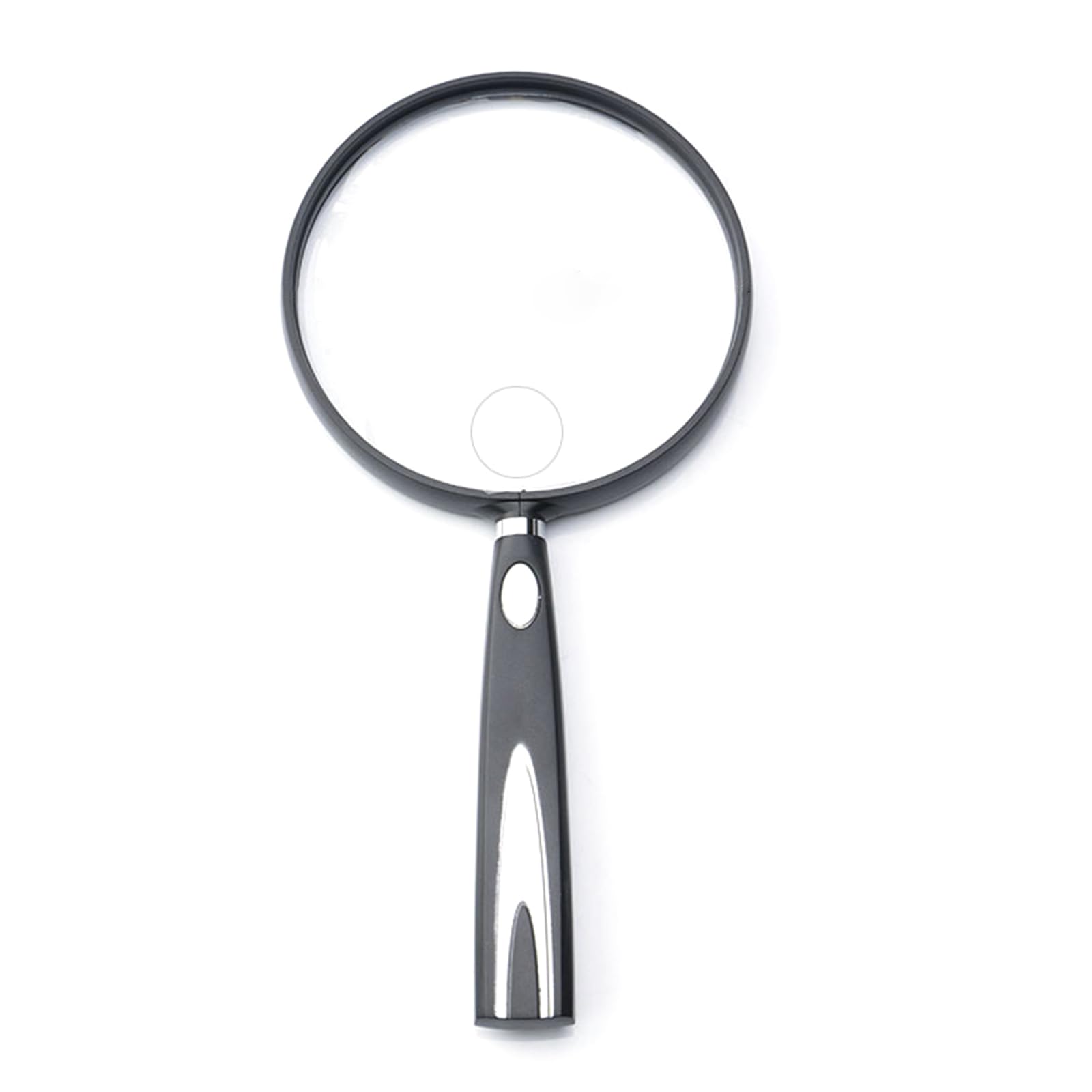Jiingekk 110Mm Diameter 110Mm / 130Mm Shatterproof Magnifier Glass Featuring 2 Time / 1.5 Time Power And Nonslip Handle Tailored For Senior Adults Reading Hobbies Nature High Magnification Handheld Magnifier