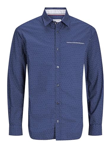 JACK & JONES Male Oberhemd Slim Fit Oberhemd