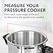 Impresa Presto Pressure Cooker Replacement Gasket and Overpressure Plugs - 2 Sets - Rubber Sealing Rings - Fits Various 6-Quart Presto Models - Part 09936, 09904 and 50295