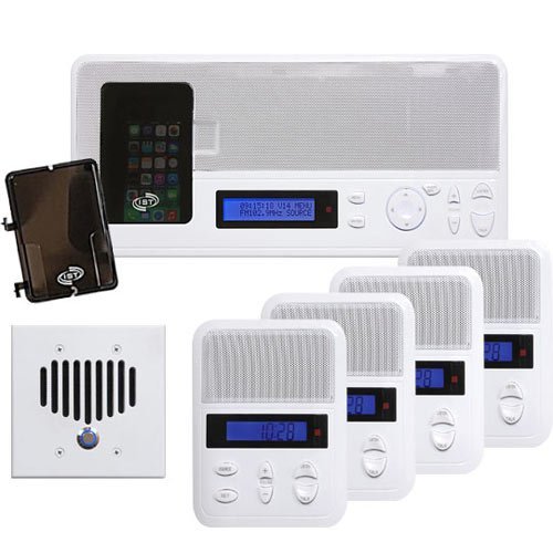 IST I2000 Music & Intercom Kit, White (I2000M4PAC) by Intrasonic Technology