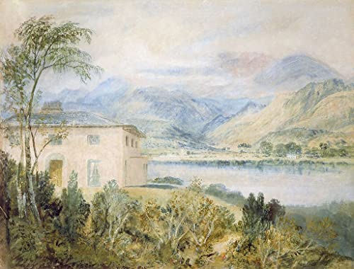 Poster sur toile Coniston Water Turner SERENDIPITP déco murale 50 x 70 cm
