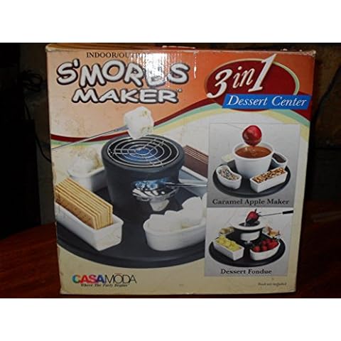CASAMODA S'MORES MAKER 3 in 1 DESSERT CENTER Cover
