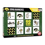 YouTheFan NCAA Iowa Hawkeyes Licensed Memory Match Game