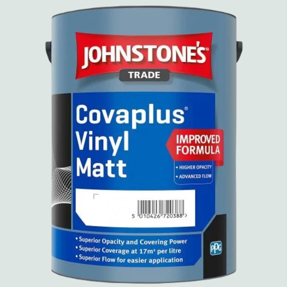 Paint Stop Mixed Colour Johnstones Covaplus Matt Botanical Pearl 5L