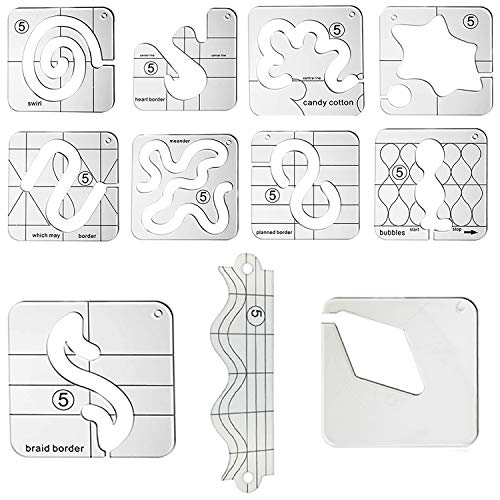Free Motion Quilting Template