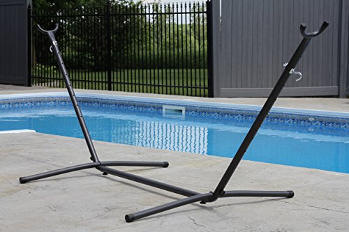 Support universel pour hamac 3m structure acier Vivere anthracite - 3
