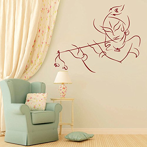 Buy amazon Wall stickers Shree Krishna Wall Sticker Online at Low