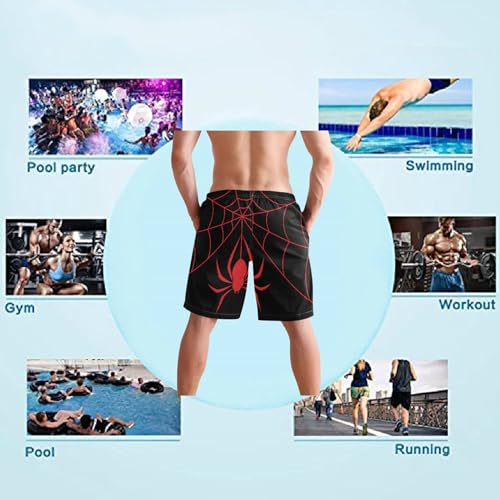 Men's Beach Shorts Swim Trunks Quick Dry Swim Shorts for Men4