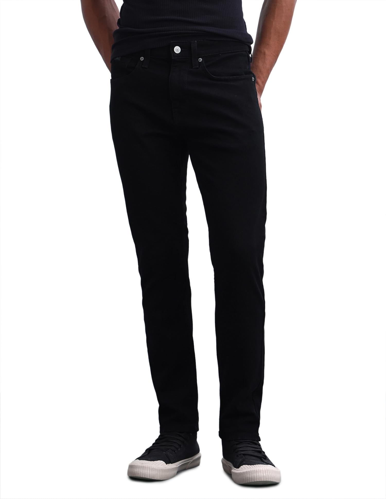 Men's Slim Tapered Fit Jeans| Solid | Mid Rise | Stretchable | Jeans for Man-image-38