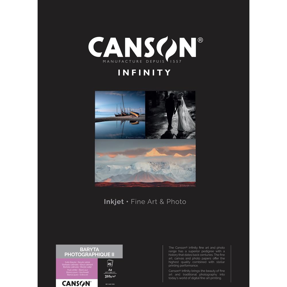 Can Infinity Baryta Photo II Satin Box A2 25H 310g