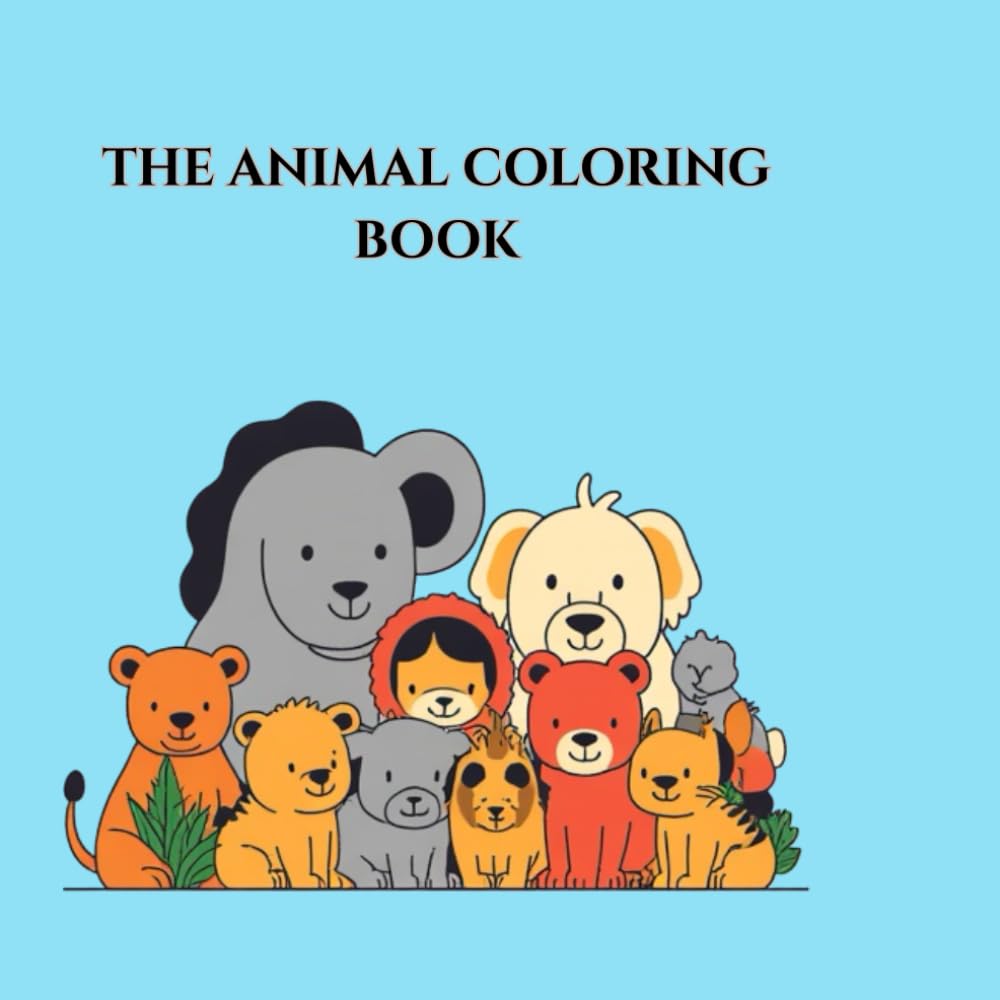 The Animal Coloring Book: Every page brings an animal friend, a new letter and number to explore. With simple, bold artwork made just for young ... as they bring their ABC animals to life.