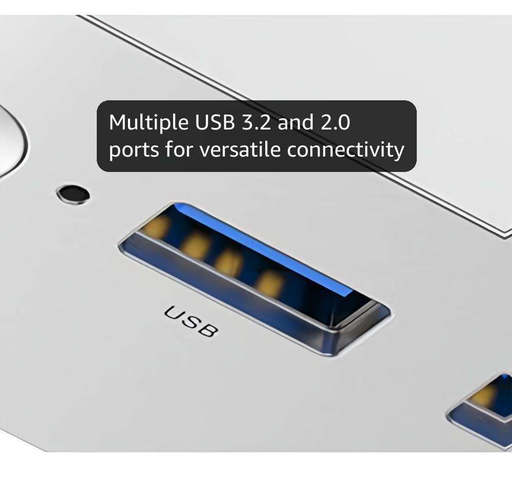 ACEMAGIC Mini PC 16GB+1TB, Ryzen 4300U(Beat N150/3500U,up to 3.7GHz), 28W Office Business Mini Desktop PC, Support 4K@60Hz Display WiFi Bluetooth USB3.2 HDMI DP