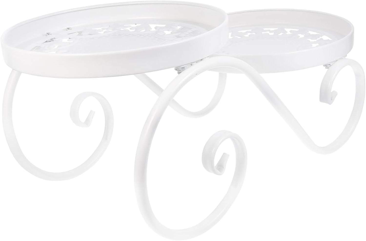 Milisten 1Pc Creative Plant Stand Stool Elegant Floor Type Flower Pot Holder for Home Decoration Versatile Display for Bedroom Room Office Durable Design with Bearing