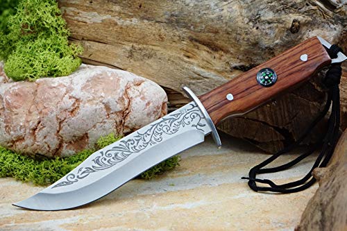 Kopie Jagd Bowie Arbeitsmesser Survival Knife Jagdmesser Outdoor Bowiemesser Tactical Jagd Survival Messer scharfes Messer Knife Messer