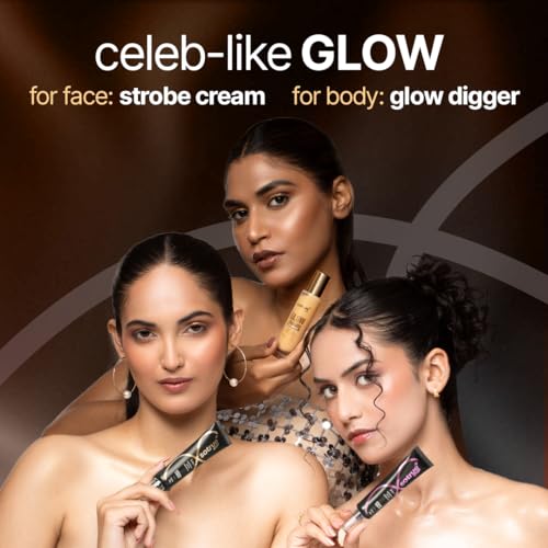 Image of Sotrue Glow Digger Body Glow Spray | Pearlescent Gold Shimmer Mist for Radiant Skin | Lightweight, Waterproof & Non-Greasy Body Highlighter | Hydrating Body Makeup for Women (Pack of 2)