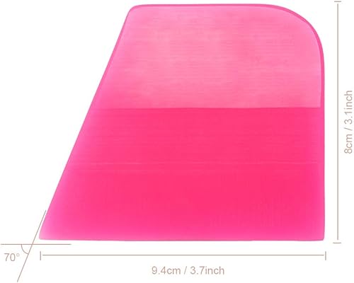 Miniatura 4 de FOSHIO Limpiaparabrisas de goma TPU suave a prueba de arañazos, limpiador compacto para limpiaparabrisas de agua, para ventana de automóvil, tintado