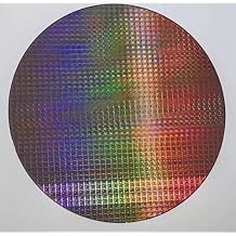Silicon Wafer Art Double-Sided polishing Uncut Integrated Circuit Silicon Wafer semiconductor Integrated Circuit Substrate Silicon Wafer Integrated Circuit 12-inch 6N Type 1pcs