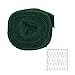 Produktbild Xclou Vogelschutznetz ca. 8 x 8 m, besonders robustes Pflanzenschutznetz aus Polyethylen, Gartennetz mit 20 x 20 mm Maschenweite, grün-schwarz