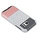 ULAK S7 Case, Galaxy S7 Case, Hybrid Case for Samsung Galaxy S7 2016 Release 2-Piece Dual Layer Style Hard Cover (Minimal Rose Gold Stripes+Grey) Will not Fit S7 Edge