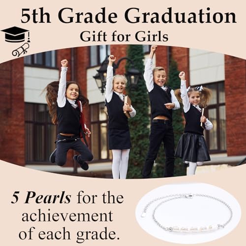 Image of 5th /6th /8th Grade Graduation Gifts for Girls Grad Gifts 2026 Graduation Bracelets Primary Middle School