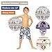 NINOSTAR Play Balls Set of 3 - Fun Indoor and Outdoor Gift - Can Use for Play/Room Decor/Party Decor/Pool Inflatable Water Toys - Medium