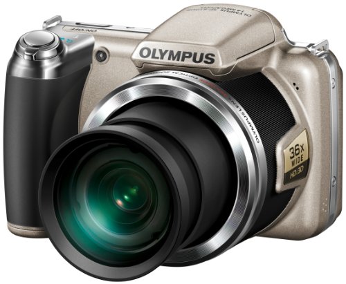 Olympus SP-810UZ Digitalkamera (14 Megapixel, 36-Fach Opt. Zoom, 7,6 cm (3 Zoll) Display, bildstabilisiert) Silber – Bild 3