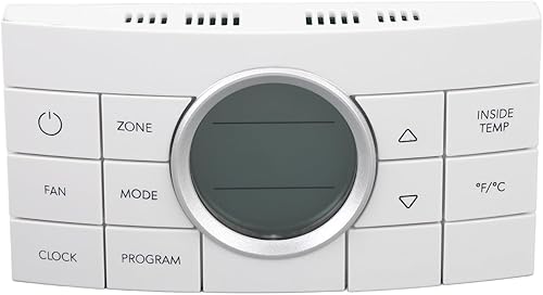 RV Thermostat Comfort Control Center, 10 Buttons Multi Zone Comfort Control Cent