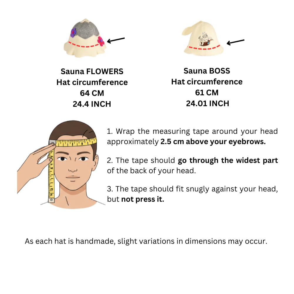Personalisierter Saunahut aus 100 % Bio-Wolle – Premium Saunahut Herren mit Name Bestickt – Hochwertige Saunamütze als Exklusives Sauna Zubehör für stilvolle Saunagänge