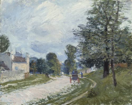 Peinture sur Toile Alfred Sisley pour créer une ambiance zen et poétique dans votre chambre