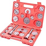 ✇【Paket beinhaltet】Enthält eine Rechtsgewindespindel und ein Linksgewinde mit jeweils einem Magnet für den Adapter. 17-fach Adapter für gängige Bremssysteme; 2 x Halteplatte; 1 x Kunststoffkoffer; 1 x manuell