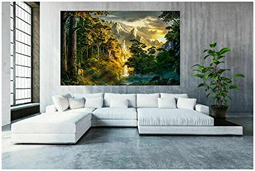 Magic Canvas Art - Stampa artistica da parete di alta qualità, 1