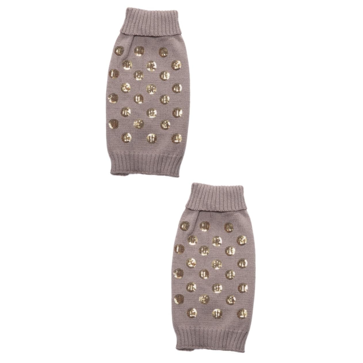BESPORTBLE 2st Winter-hundepullover Kleine Hundekleidung Pullover Für Hunde Klein Welpenkleidung Halloween-hundepullover Für Große Hunde Großer Hundepullover Wärmeres Haustier Winterhund Grey