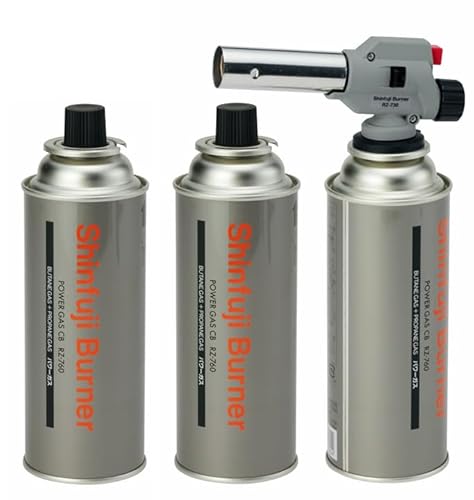 �V�x�m�o�[�i�[(Shinfuji Burner) ���{�� �p���[�g�[�` �K�X�o�[�i�[ �{���x3�{�t�� �Η͒��� �t�蒲�� �n�� �Ό��a:22mm ���^ �O���[ RZ-730SB3