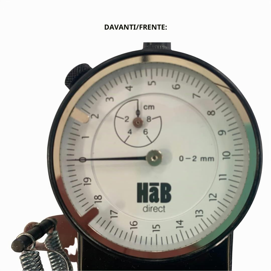 Plicometro Harpenden Skinfold Caliper C-136 Pinza per Misuratore di Grasso Corporeo con BodyTracker Software