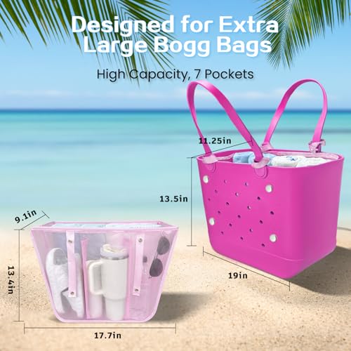 Image of XYFuuee Beach Bag Organizer Insert for X Large Simple Modern Bag Accessory