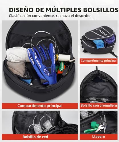 Solución de Almacenamiento NICECNC Bolsas para Barras Protección De Motocicleta 6