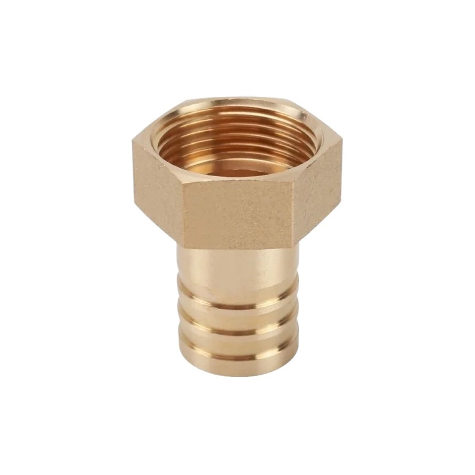 AARTERZZA Brass Hose Fitting 8mm Barb Tail 3/4" BSP Female Thread Copper Connector Coupler