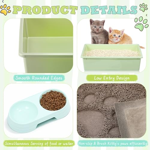 Kit Inicio Arenero para Gatos 9 piezas miniatura 4