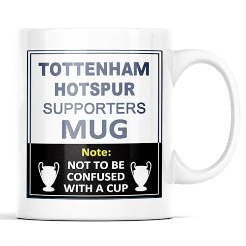 Tottenham Rival Joke Funny New and Easy Office Tea and Coffee Mug Football Supporters Gift
