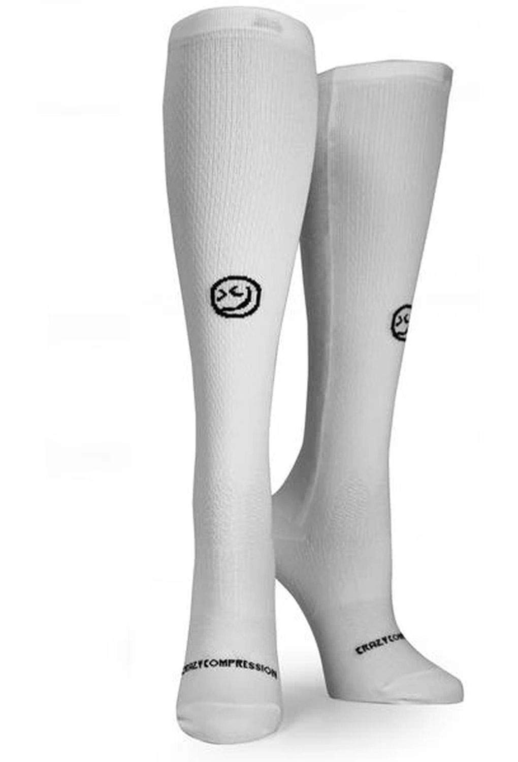 Crazy Compression Over the Calf Socks for Men and Women - Graduated Compression Socks Made with Moisture-wicking Fabrics