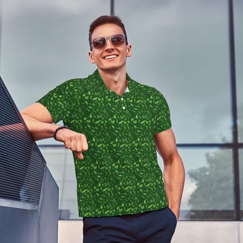 Chemise homme respirante imprimé feuilles | Chic décontracté - 2
