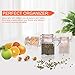 Small Glass Jars,Encheng Glass Jars With Airtight Lids 4 oz,Hexagon Jars With Leak Proof Rubber Gasket,Small Mason Jars With Hinged Lids For Kitchen,Mini Spice Jars With Twine And Tags Labeling 30Pack