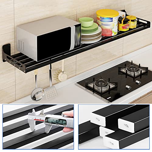 Support de rangement pour micro-ondes en acier inoxydable premium