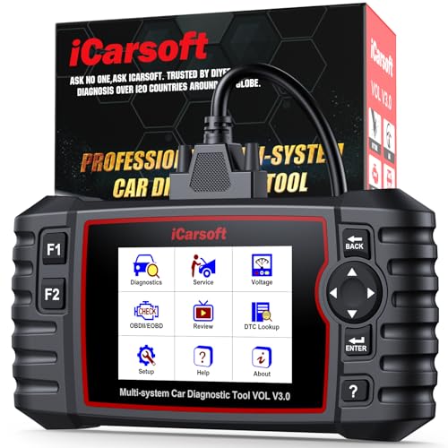 Driver's Air Bag Inflator May Explode - 2001-2007 Volvo V70 & XC70 5 iCarsoft VOL V3.0(New Ver) Bidirectional Diagnostic Scan Tool for Volvo/SAAB OBD2 Scanner, All System Diagnose, 29 Resets(239 Sub-Services) /Actuation Test/Battery Registration Tool-Free Update