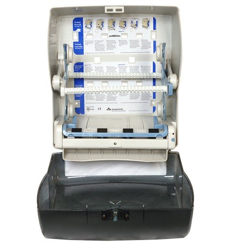 Georgia Pacific Enmotion 59462 Classic Automated Touchless Paper Towel Dispenser, Translucent Smoke - Thumbnail 5