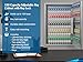Barska Steel 150 Key Cabinet Organizer – Locking Wall Mount Safe with Numbered Hooks, Index Sheet & Key Tags for Business or Office Security