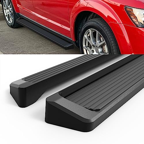 Estribos Running Board 6" HD Ridez Negro para Dodge miniatura 4