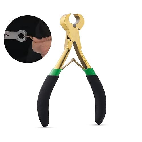 My Hair Tools Innovador cortador de unión de queratina que se utiliza para cortar los lazos de las extensiones de cabello de queratina herramientas