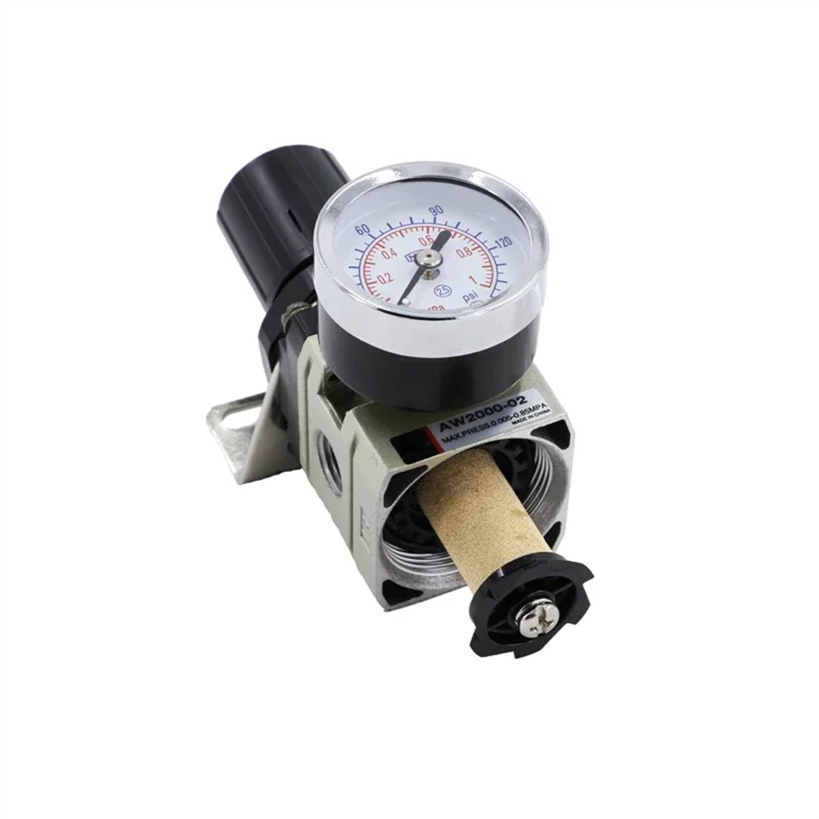 Válvula de ajuste de filtro de presión de aire para compresor de aire neumático aw2000-02, procesador de aire de separación de aceite y agua (AW2000-6 mm)